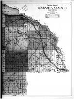 Outline Map - Right, Wabasha County 1915
